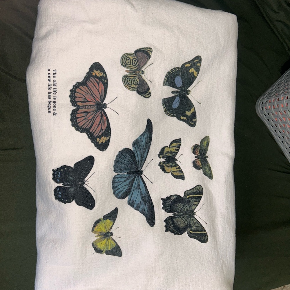 Hanes Ultimate Cotton White Sweatshirt